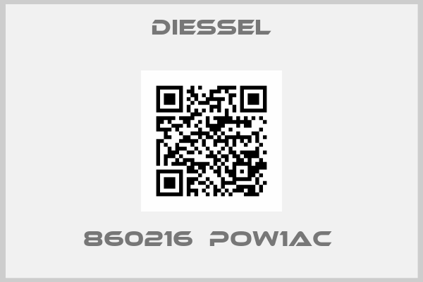 Diessel-860216  POW1AC 