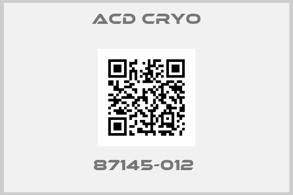 Acd Cryo-87145-012 