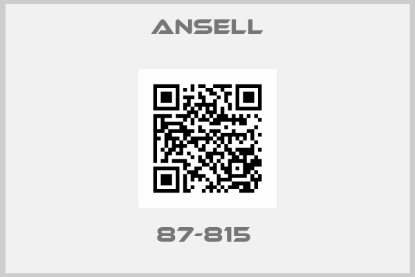 Ansell-87-815 