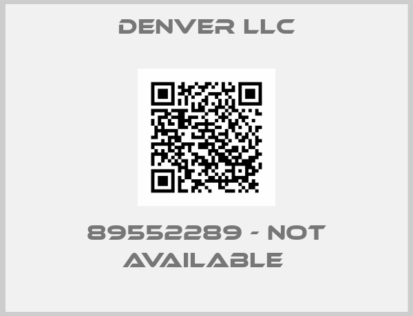Denver LLC-89552289 - not available 