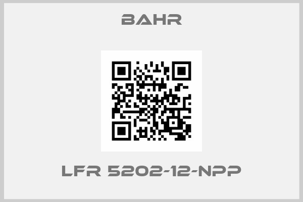 Bahr-LFR 5202-12-NPP