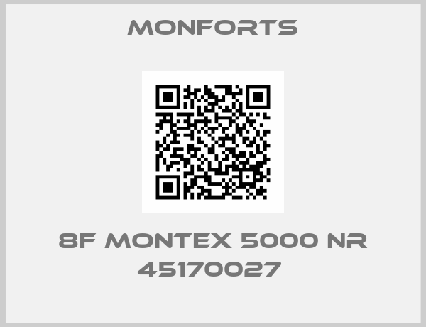 Monforts-8F MONTEX 5000 NR 45170027 