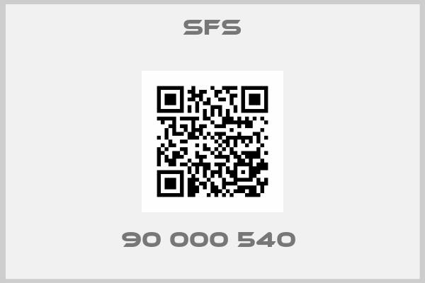 Sfs-90 000 540 