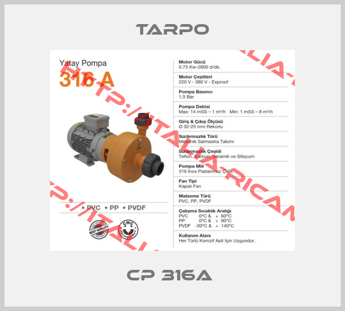 Tarpo-CP 316A 