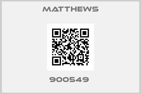 MATTHEWS-900549 