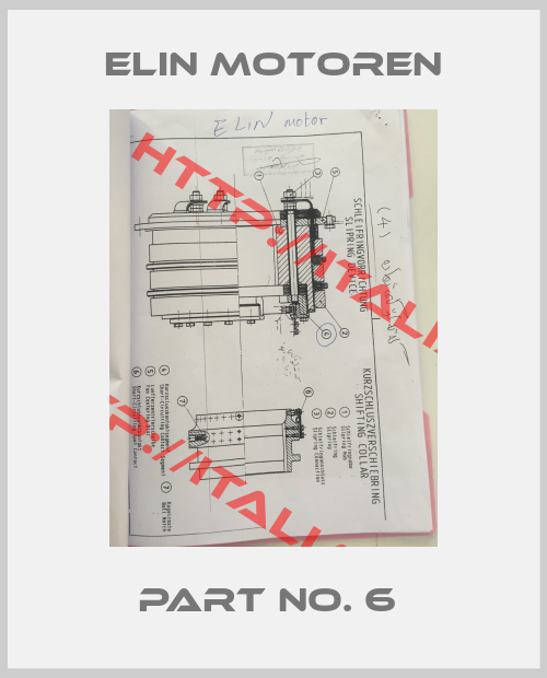Elin Motoren-Part No. 6 