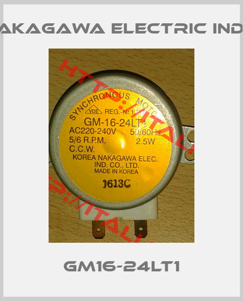 Korea Nakagawa Electric Ind. Co., Ltd.-GM16-24LT1
