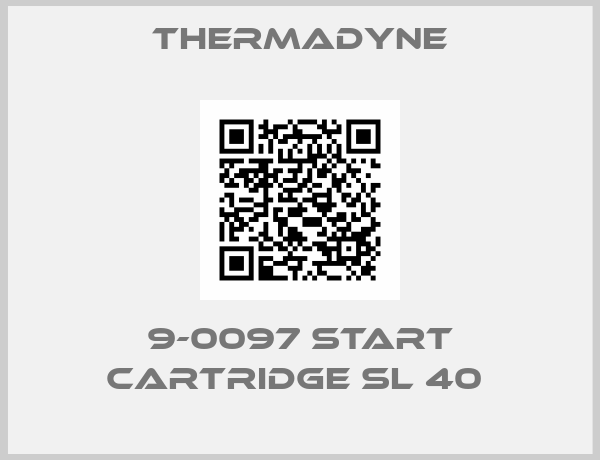 Thermadyne-9-0097 START CARTRIDGE SL 40 