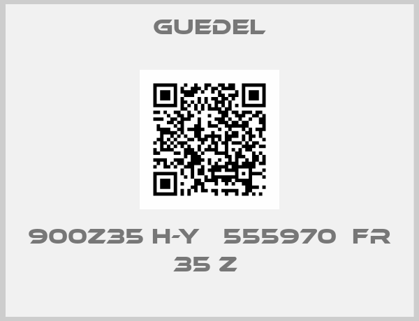 Guedel-900Z35 H-Y   555970  FR 35 Z 