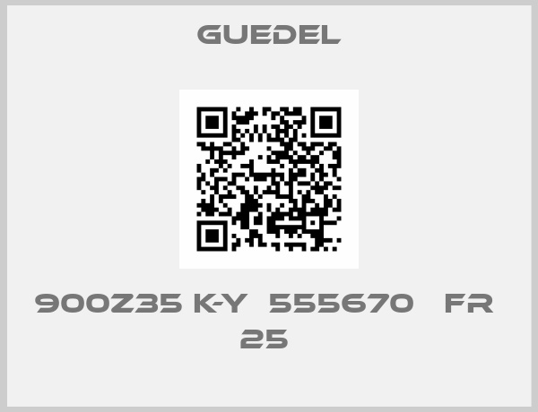 Guedel-900Z35 K-Y  555670   FR  25 