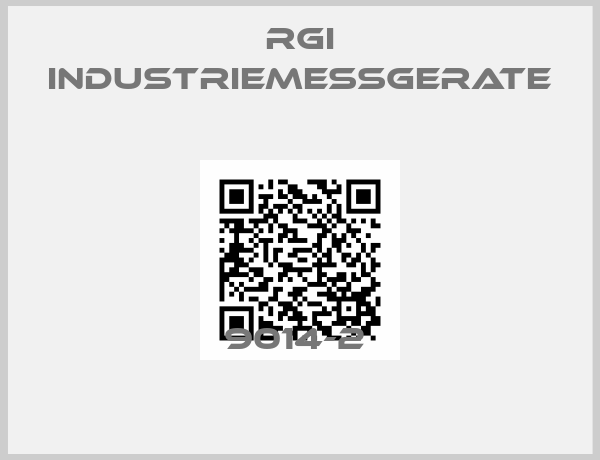 RGI Industriemessgerate-9014-2 