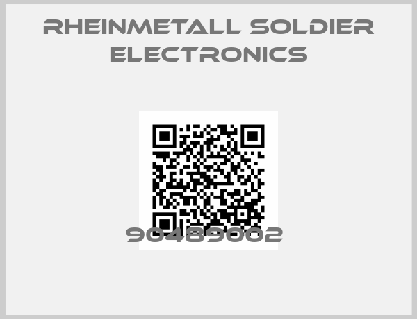Rheinmetall soldier electronics-90489002 