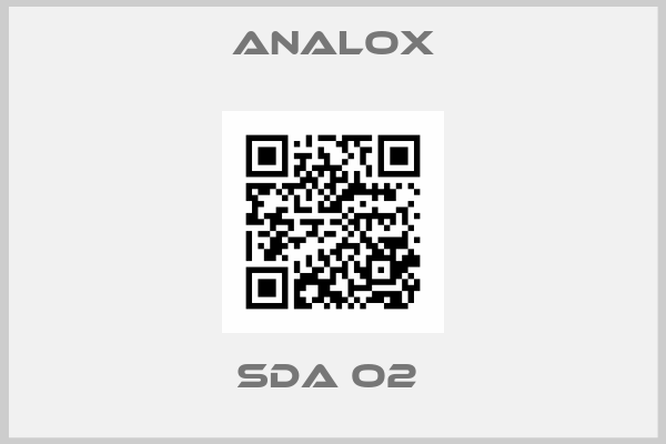 Analox-SDA O2 