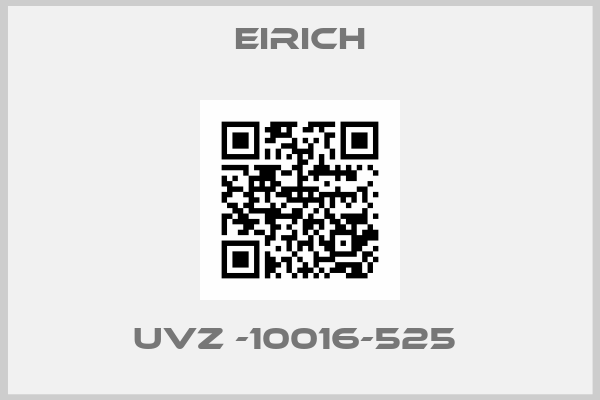 EIRICH-UVZ -10016-525 