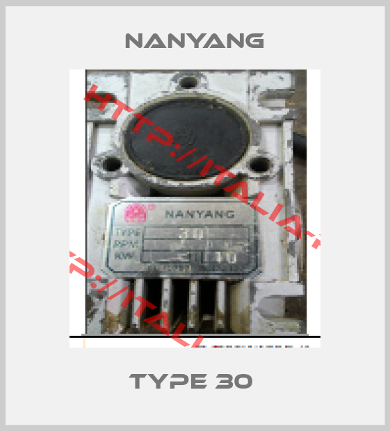 NANYANG- Type 30 