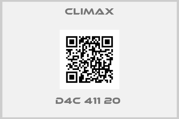 Climax-D4C 411 20 