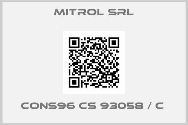 Mitrol SRL-Cons96 CS 93058 / C 