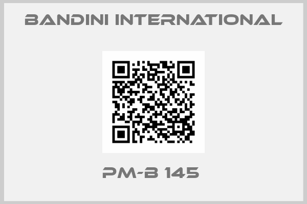 Bandini International-PM-B 145 