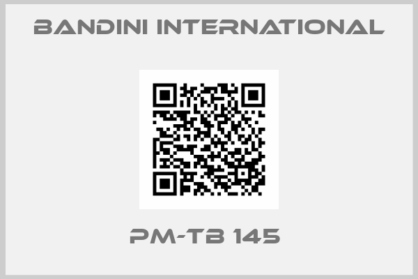 Bandini International-PM-TB 145 