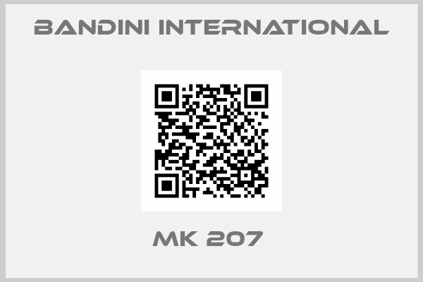 Bandini International-MK 207 