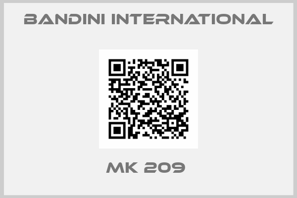Bandini International-MK 209 
