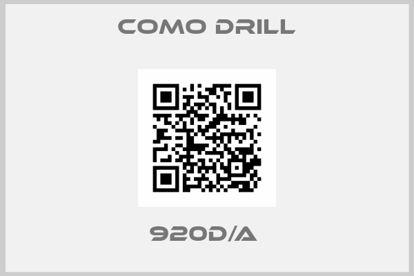Como Drill-920D/A 
