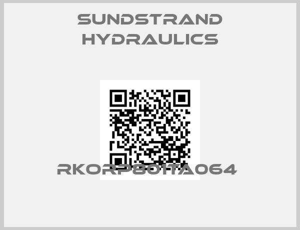Sundstrand Hydraulics-RKORP801TA064 