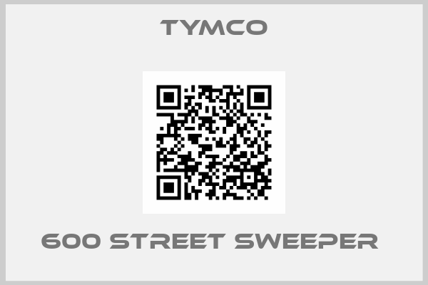 Tymco-600 street sweeper 