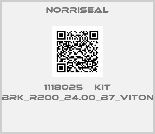 Norriseal-1118025    KIT BRK_R200_24.00_B7_VITON  
