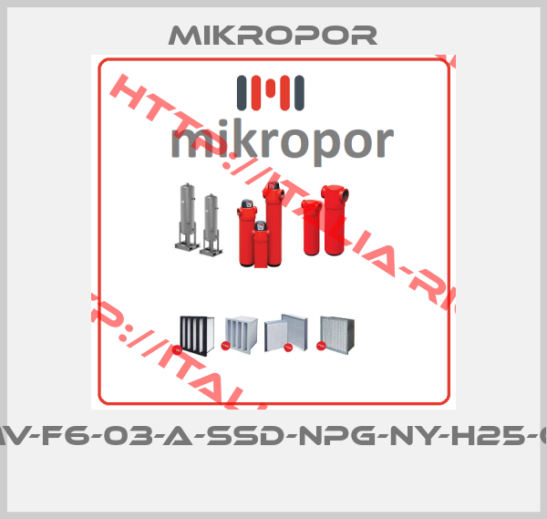 Mikropor-MV-F6-03-A-SSD-NPG-NY-H25-C1 