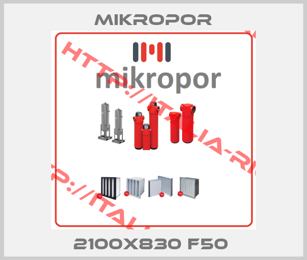 Mikropor-2100X830 F50 