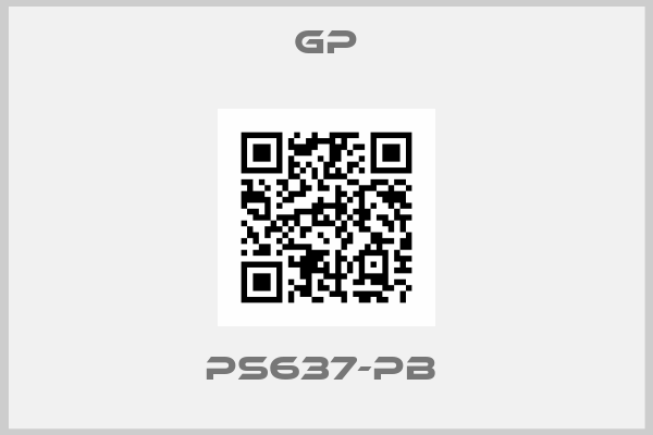 GP-PS637-PB 
