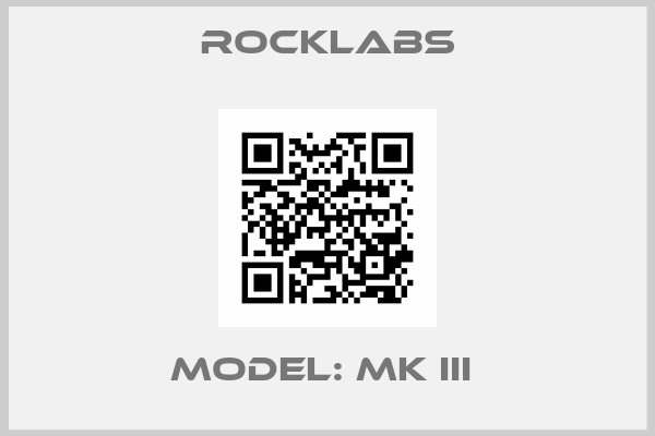 ROCKLABS-Model: MK III 