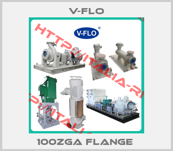V-FLO-100ZGA FLANGE 