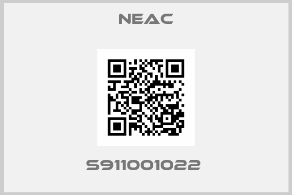 NEAC-S911001022 