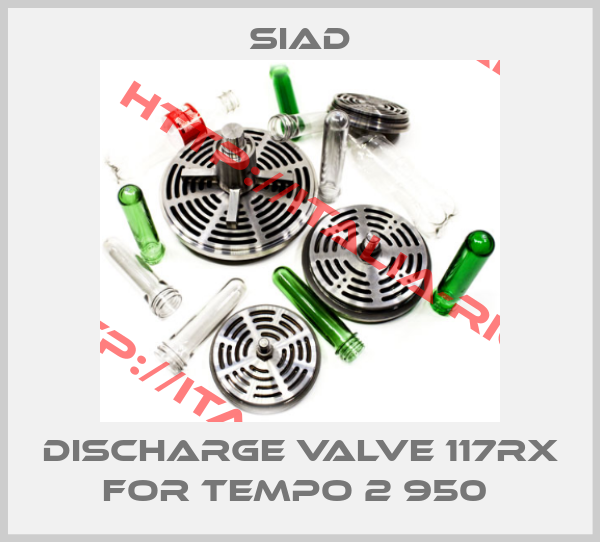 SIAD-Discharge Valve 117RX FOR TEMPO 2 950 