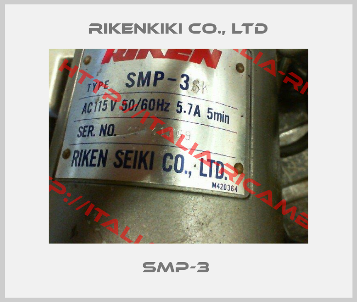 Rikenkiki Co., Ltd- SMP-3 