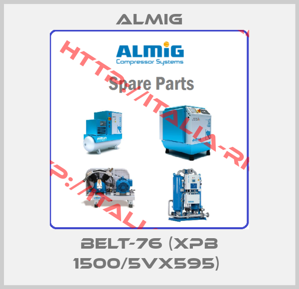Almig-Belt-76 (XPB 1500/5VX595) 