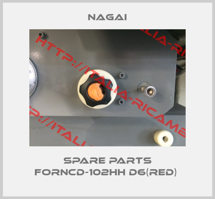 Nagai-spare parts forNCD-102HH D6(red) 
