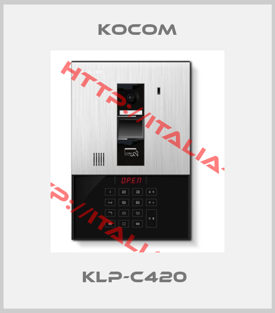 KOCOM-KLP-C420 