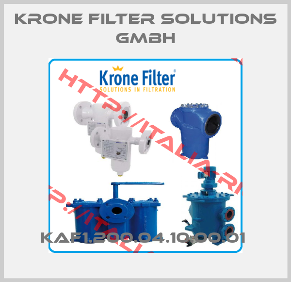 Krone Filter Solutions GmbH-KAF1.200.04.10.00.01 