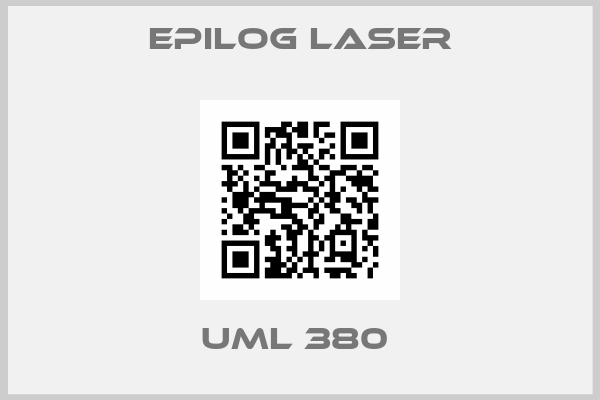 Epilog Laser-UML 380 