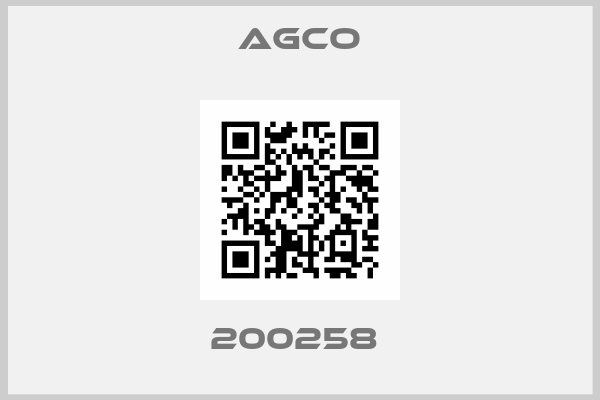 AGCO-200258 