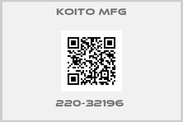 Koito Mfg-220-32196 