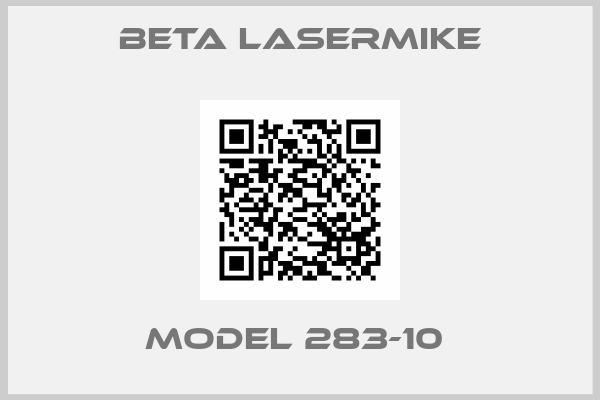 Beta LaserMike-Model 283-10 