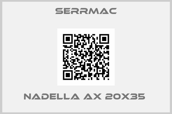 SERRMAC-Nadella AX 20x35 
