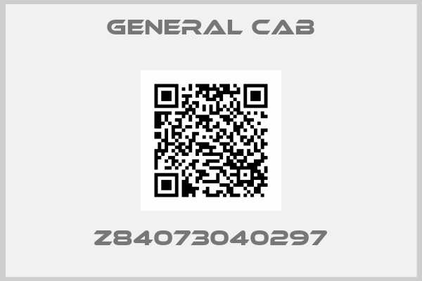 General Cab-Z84073040297