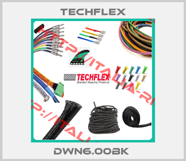 Techflex-DWN6.00BK 