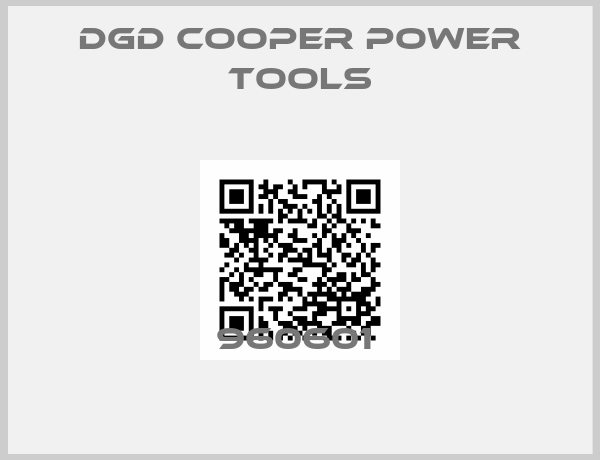 DGD Cooper Power Tools-960601 