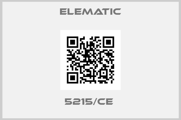 ELEMATIC-5215/CE 